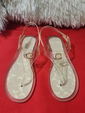COACH Women's Natalee Jelly Sandals